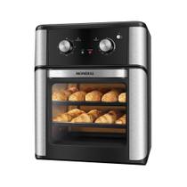 Fritadeira Air Fryer Mondial AFON-12L-AB - 12 Litros, 2000W, Preto/Inox