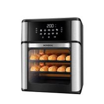 Fritadeira Air Fryer Mondial AFON-12L-BI - 12 Litros, Revestimento Antiaderente, Preto/Inox