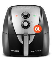 Fritadeira Air Fryer Mondial MEGA FAMILY AFN80BI 8L 220V