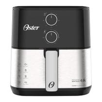 Fritadeira Air Fryer Oster 4,6L Inox Compact 1500W OFRT520 Fritadeira Air Fryer Oster 4,6L Inox Compact 1500W OFRT520
