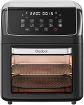 Fritadeira Air Fryer Oven 12L Gaabor 2000W Digital Preta 220V Fritadeira Air Fryer Oven 12L Gaabor 2000W Digital Preta 220V