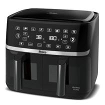 Fritadeira air fryer philco 10l cesto dual zone 2000w paf10a 127v Fritadeira air fryer philco 10l cesto dual zone 2000w paf10a 127v