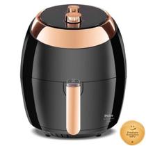 Fritadeira Air Fryer Philco Chrome PFR02PC 6,5 Litros Preta
