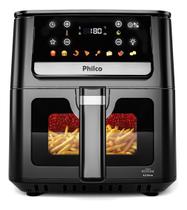 Fritadeira Air Fryer Philco PAF65 6,5l Visor Glass 1700W
