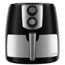 Fritadeira Air Fryer Philco PFR06PI Jumbo Inox Preto 7,2L com Timer