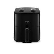 Fritadeira Air Fryer Pratica Fry 3,7 Litros 1.400W Preta Cuba Quadrada e Grelha Removível 220V