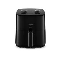 Fritadeira Air Fryer Pratica Fry 3,7 Litros 1.400W Preta Cuba Quadrada e Grelha Removível Fritadeira Air Fryer Pratica Fry 3,7 Litros 1.400W Preta Cuba Quadrada e Grelha Removível