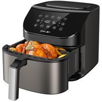 Fritadeira Air Fryer RAMJOY 6.8L - 10 Funções em Aço Inoxidável