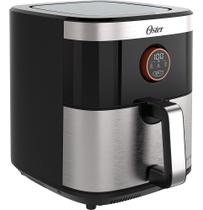 Fritadeira Air Fryer Sem Óleo Ofrt660 Preta/inox Oster 4,8l Cor Preto