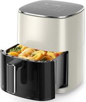 Fritadeira Air Fryer Sweetcrispy 6QT com janela 12 em 1 400 F esbranquiçada