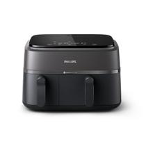 Fritadeira Air Philips Série 3000 Cesta Dupla 9,5 L Preta Fritadeira Air Philips Série 3000 Cesta Dupla 9,5 L Preta