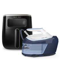 Fritadeira Airfryer Com Visor + PerfectCare Philips Walita