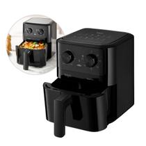 Fritadeira AirFryer Quad Fry 4,2 Litros 1.400W Preta Elgin Fritadeira AirFryer Quad Fry 4,2 Litros 1.400W Preta Elgin