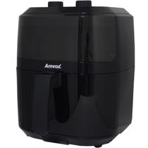 Fritadeira AirFryer Sem Óleo 5 Litros Panela Elétrica 1400W Timer Preta Amvox Arf 1250