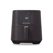 Fritadeira Airfryer sem óleo Black+Decker AFD7-B2 com painel digital 7 litros 220V