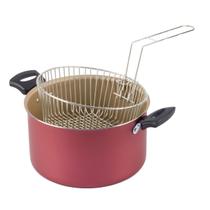 Fritadeira Antiaderente 20cm Cereja Nacional Fritadeira Antiaderente 20cm Cereja Nacional