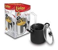 Fritadeira Big Fritas Antiaderente 4,5 Litros Com Grelha Rem