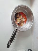 Fritadeira c/tela alumínio fino polida n 26