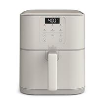 Fritadeira de ar comprimido BELLA Slim 6 Qt EverGood Ceramic Oatmilk