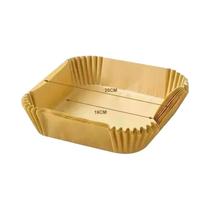 Fritadeira De Ar Descartável Antiaderente, Papel À Prova De Óleo, Tapete De Cozimento, Micro-ondas,
