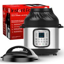Fritadeira de Ar e Panela de Pressão Elétrica Instant Pot Duo Crisp 11 em 1 - 6L