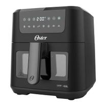 Fritadeira Digital Clear 4,6L Com Visor Transparente Oster OFRT970 Preto - 220V