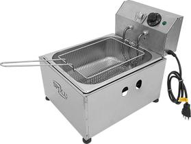 Fritadeira elétrica 1 cuba (220v) 6litros