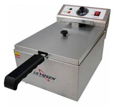 Fritadeira Elétrica 1 Cuba 5 Litros Skymsen Inox Fe-10-N-127v Fritadeira Elétrica 1 Cuba 5 Litros Skymsen Inox Fe-10-N-127v