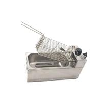 Fritadeira Elétrica 1 Cuba Plus Aço Inox 03L 110V 2000W Fritadeira Elétrica 1 Cuba Plus Aço Inox 03L 110V 2000W