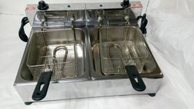 Fritadeira Elétrica 10 Litros 2 cubas industrial