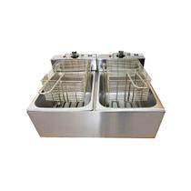 Fritadeira Elétrica 2 Cubas Plus Aço Inox 10L 220V 5000W
