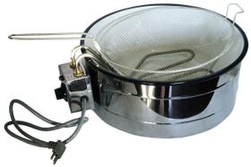 Fritadeira Elétrica 3 litros 110V Redonda Distak Fritadeira Elétrica 3 litros 110V Redonda Distak