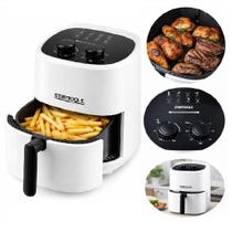 Fritadeira Elétrica 3,4 Litros Air Fryer Sem Óleo 1200W Desliga Automático Timer Temperatura Ajustável Antiaderente 127V Fritadeira Elétrica 3,4 Litros Air Fryer Sem Óleo 1200W Desliga Automático Timer Temperatura Ajustável Antiaderente 127V