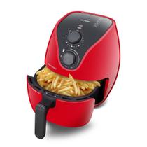 Fritadeira Elétrica 4L 127V 1500W Multilaser Vermelha Ce083