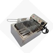 Fritadeira Elétrica 5 Litros Inox Quadrada 127V Chalotte One