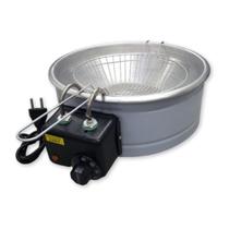 Fritadeira Elétrica 5 litros tachinho panela Pasteleiro Pastel Fritadeira Elétrica 5 litros tachinho panela Pasteleiro Pastel