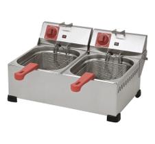 Fritadeira Elétrica 6L 2 Cubas Inox 3000W Marchesoni FT.1.622.ST 220v Fritadeira Elétrica 6L 2 Cubas Inox 3000W Marchesoni FT.1.622.ST 220v