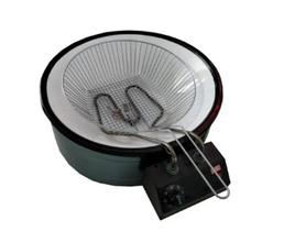 Fritadeira Elétrica 7L inox tacho esmaltado 220v