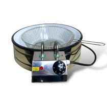 Fritadeira Elétrica a Óleo de 7 Litro Inox da Reipam 220V