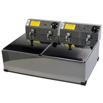 Fritadeira Elétrica A Óleo Jumbo 14 Litros Inox Com Tampa Voltagem:220VCor:Inox Fritadeira Elétrica A Óleo Jumbo 14 Litros Inox Com Tampa Voltagem:220VCor:Inox
