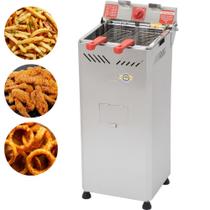Fritadeira Elétrica Água E Óleo 18 Litros Fritador Industrial Gabinete Marchesoni