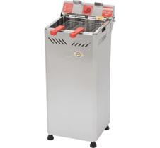Fritadeira Elétrica Água e Óleo Gabinete 25L 1 Cuba Inox 5000W Marchesoni FT.2.252.G 220v Fritadeira Elétrica Água e Óleo Gabinete 25L 1 Cuba Inox 5000W Marchesoni FT.2.252.G 220v