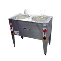 Fritadeira Eletrica Agua E Oleo Inox Dupla 24L