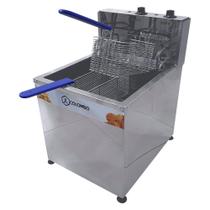 Fritadeira Elétrica Água e Óleo JL Colombo Cuba 18 Litros 220V 8000W 149102