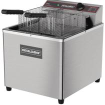 Fritadeira elétrica água e óleo metalcubas 18 litros gfao18m 220v