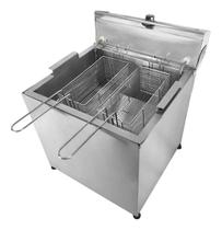 Fritadeira Elétrica Água Óleo 20 L Inox Profissional 5000w