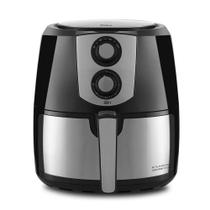 Fritadeira Elétrica Air Fry Philco Jumbo Inox Preto 5,5 L 110V Pfr06pi