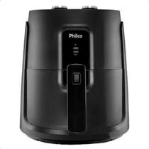 Fritadeira Elétrica Air Fryer 200C Gourmet Black 1500W Desligamento Automático - Philco