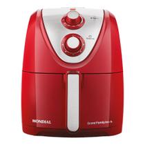 Fritadeira Elétrica Air Fryer 5L Mondial AFN50RI Vermelha 127V Fritadeira Elétrica Air Fryer 5L Mondial AFN50RI Vermelha 127V