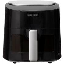 Fritadeira Elétrica Air Fryer Black + Decker sem Óleo 4.5 Litros 1200W 127V Preto - AFMDV360-BR Fritadeira Elétrica Air Fryer Black + Decker sem Óleo 4.5 Litros 1200W 127V Preto - AFMDV360-BR